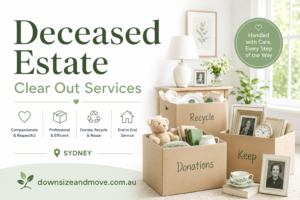 Deceased Estate Clear Out Services in Sydney