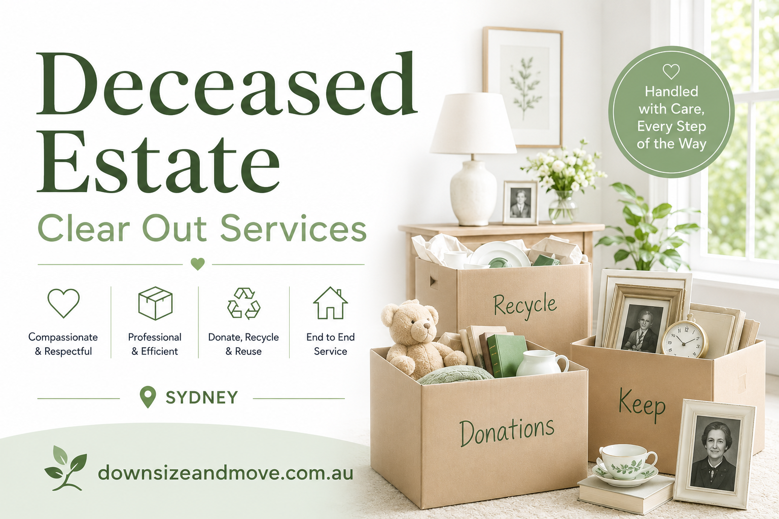 Deceased Estate Clear Out Services in Sydney