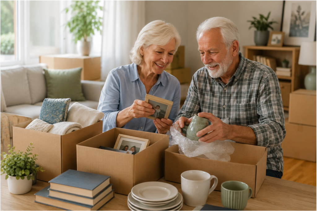 Downsize and move 
