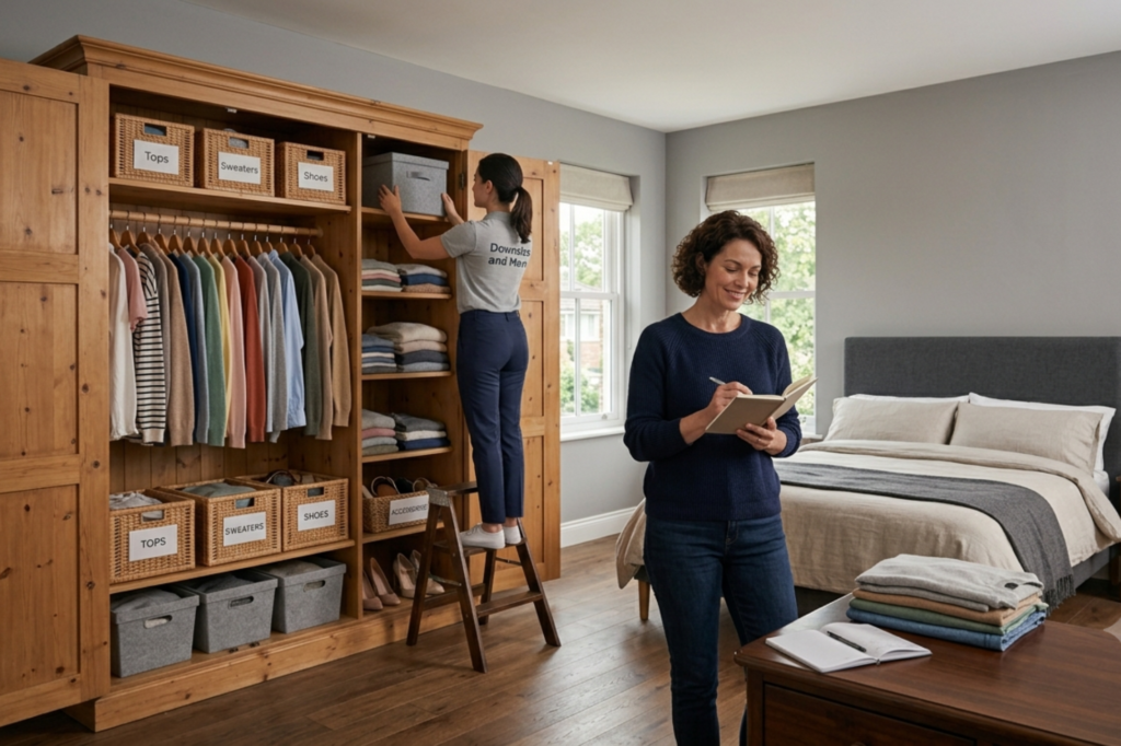 Declutter your home with affordable home decluttering services Sydney. Downsize and Move creates organised living spaces
